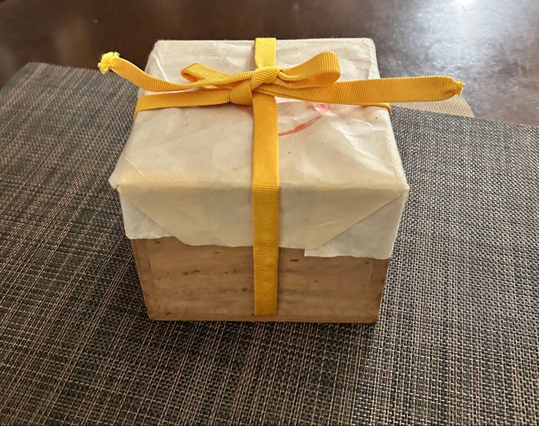 楽焼　中村　道年　共箱　雀かわらけ 茶道具