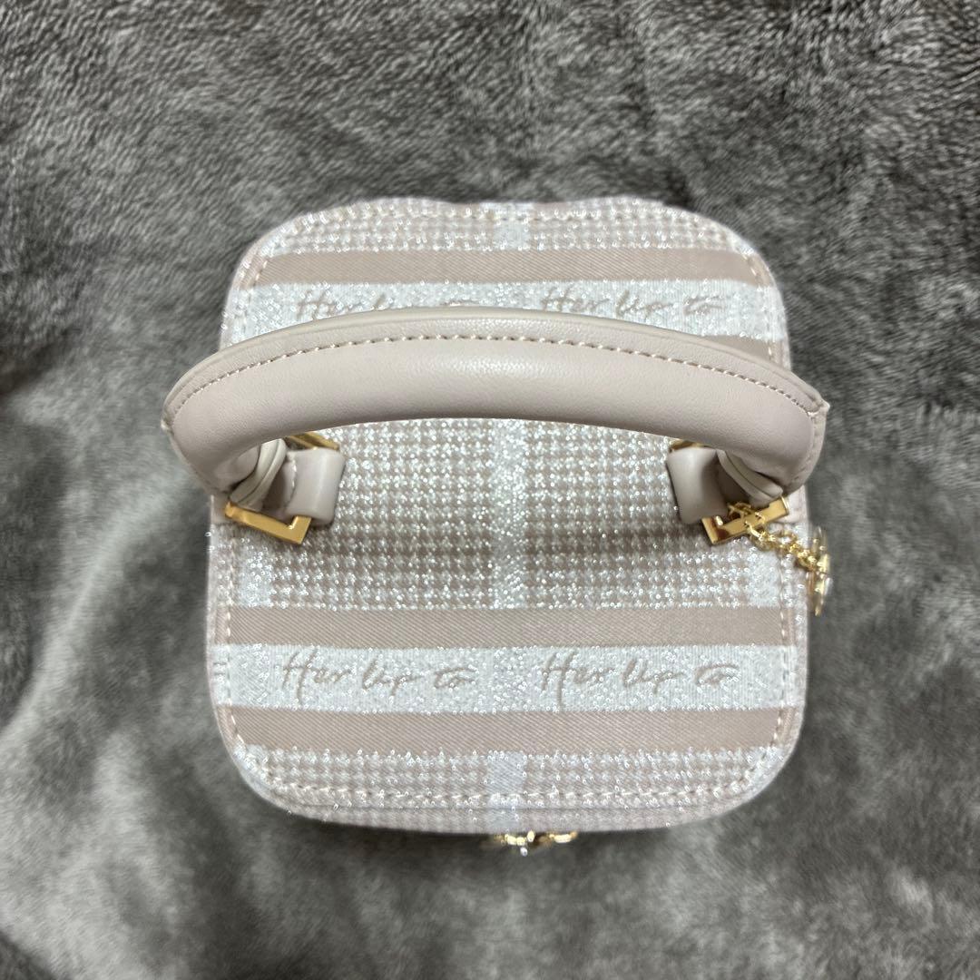 バッグ HLT Jacquard Vanity Bag nudepink