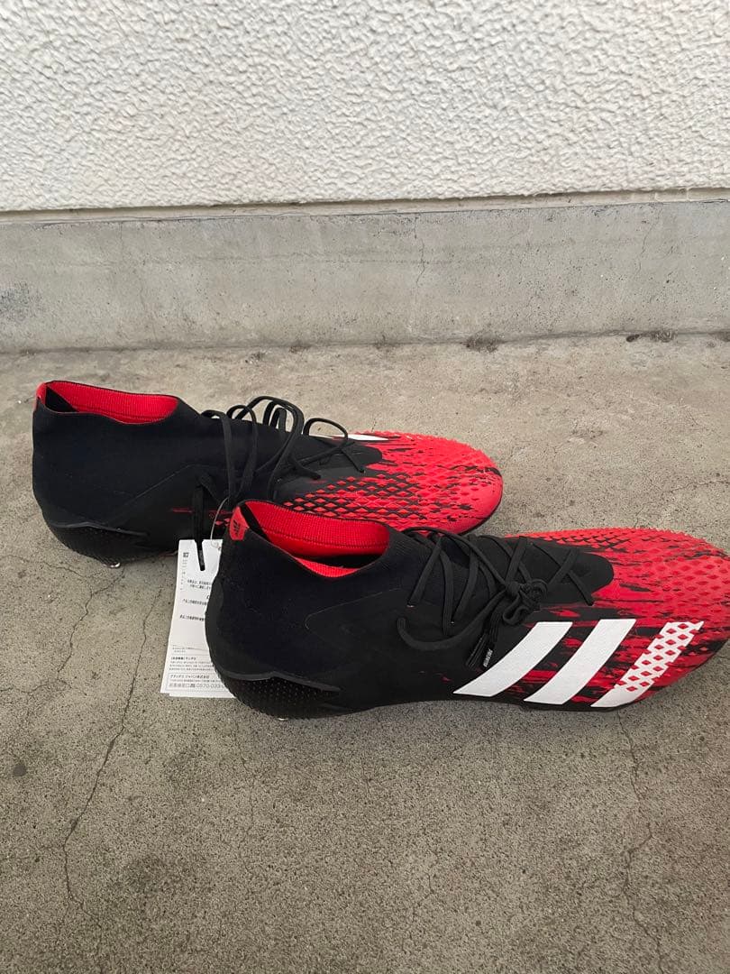 プレデター 20.1 FG　コアブラック×フットウェアホワイト 29.0