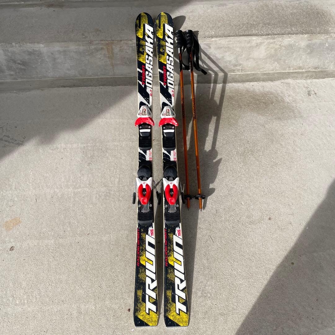 OGASAKA TRIUN G.T. スキーセット １５５センチ