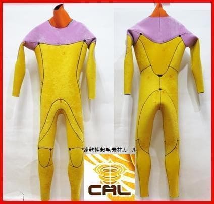 新品★5×3mm　ロングチェストジップ/セミドライ　Lサイズ　ウェットスーツ