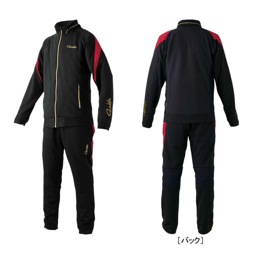 がまかつ(Gamakatsu) ライトクールスウェットスーツ ブラックレッド S