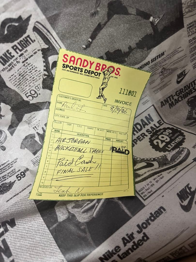 シューズ(男性用) Jordan 1 High OG Lost & Found Chicago