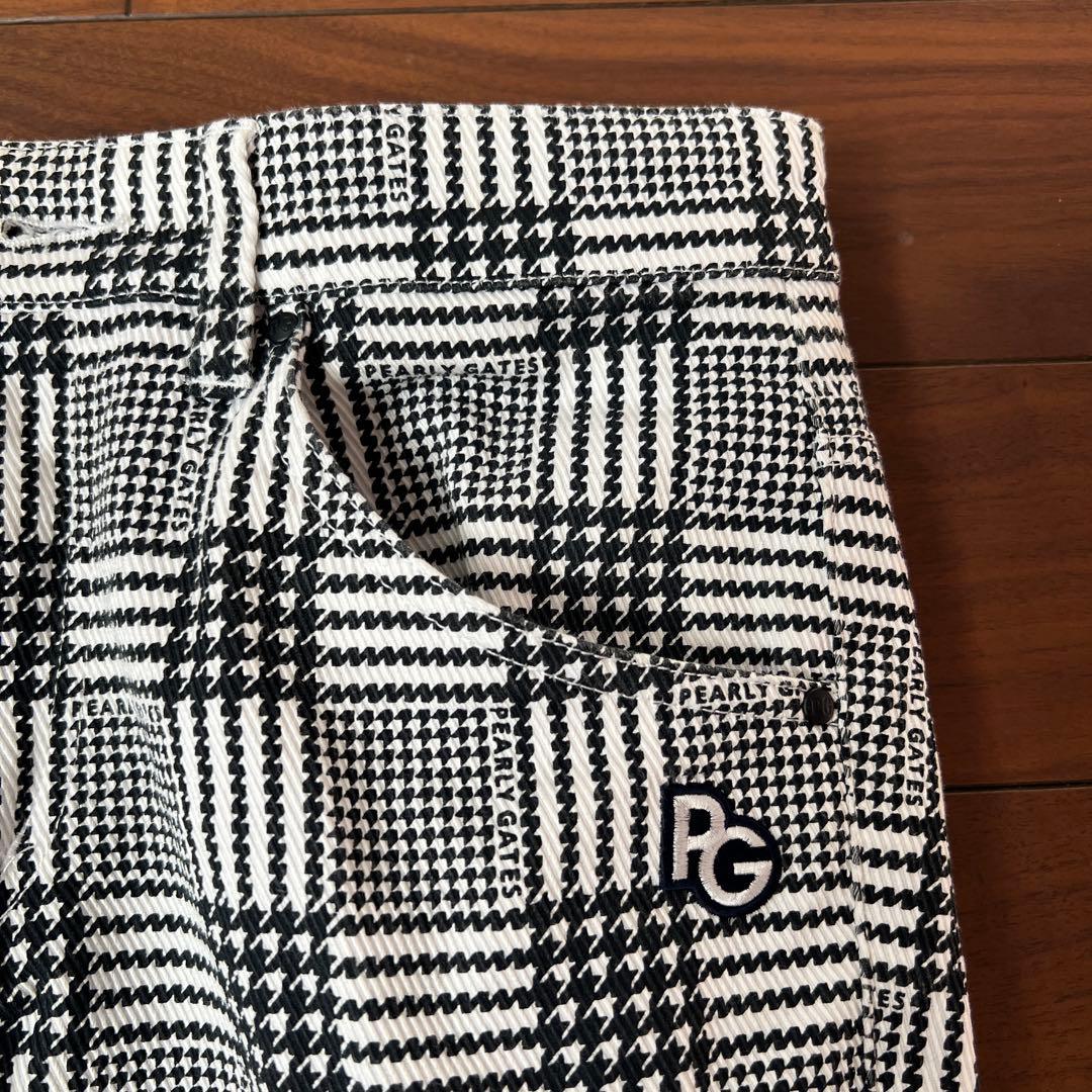 PEARLY GATES チェック柄 ゴルフパンツＭサイズ