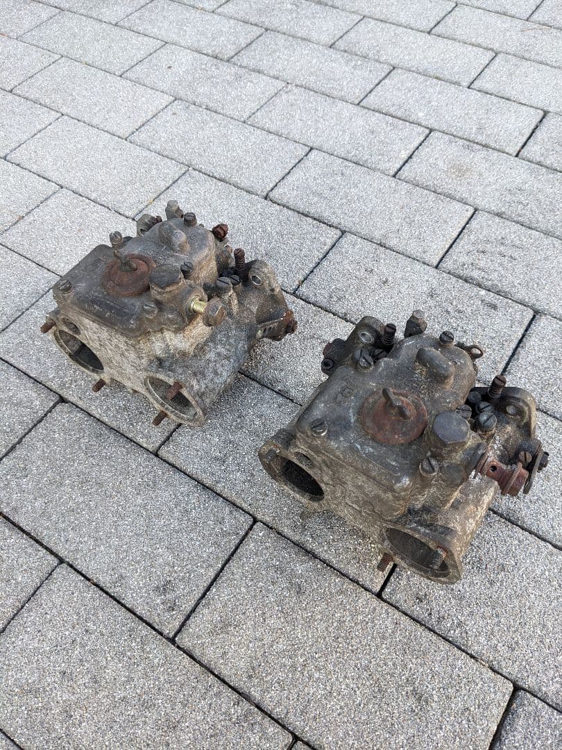 ウェーバーキャブレター４０Φ　ジャンク　旧車　当時物