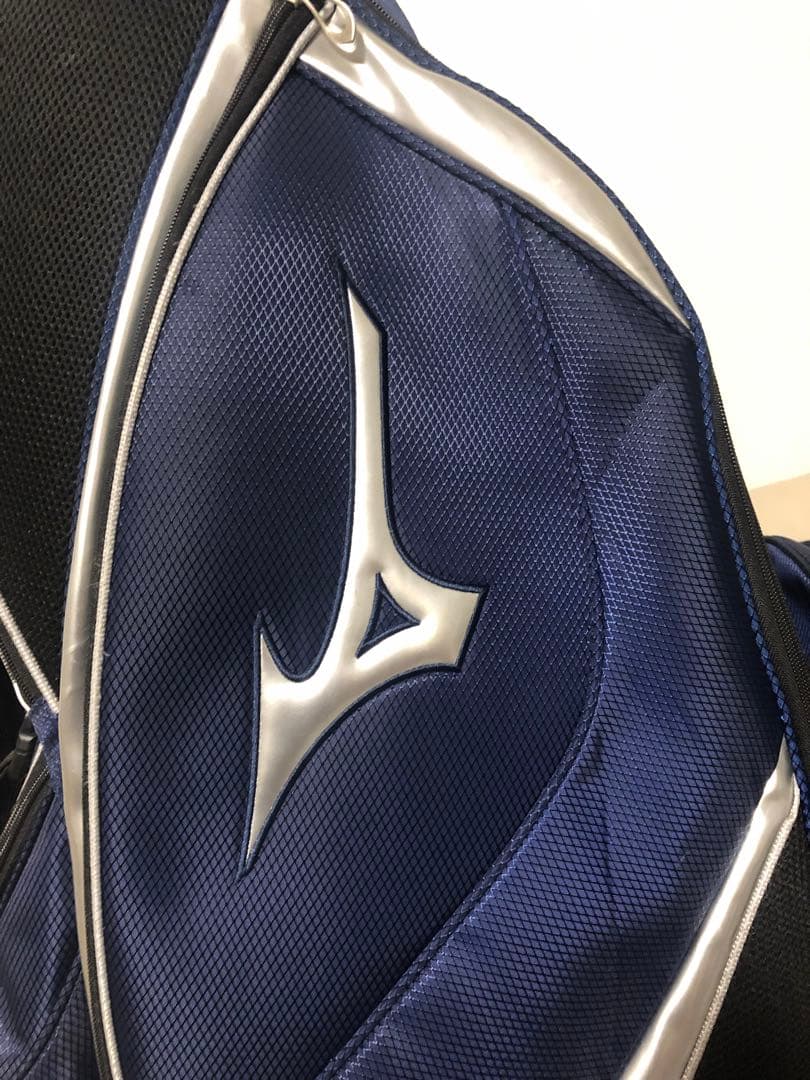 【送料込み】美品　MIZUNO ミズノ キャディバッグ ゴルフバッグ　軽量型