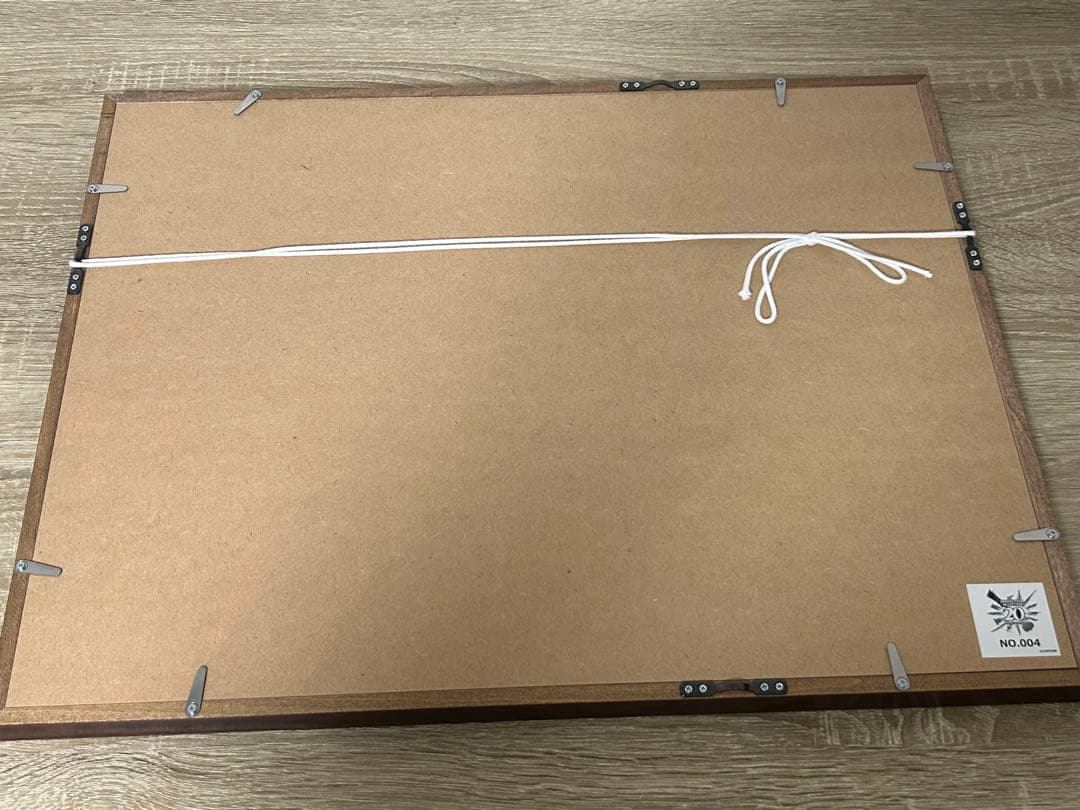 モンスターハンター　20周年額装アート　モンスターエディション