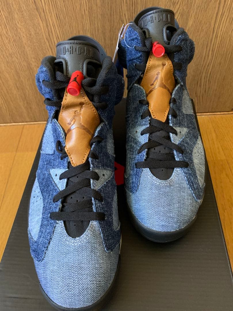 シューズ(男性用) Nike Air Jordan 6 Retro Washed Denim