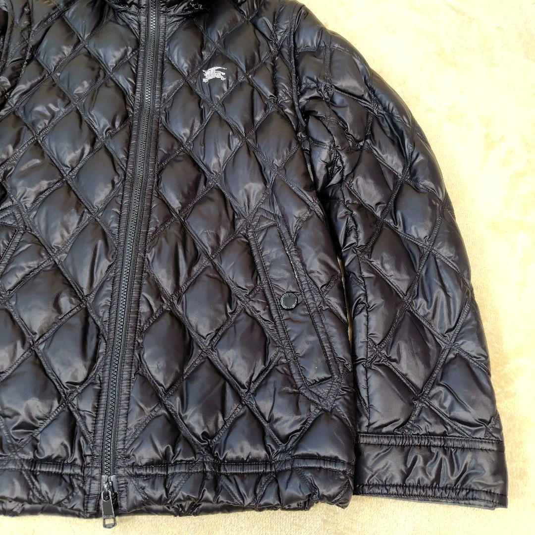 極美品 バーバリーブラックレーベル ウルトラライトダウン ノバチェック 4way