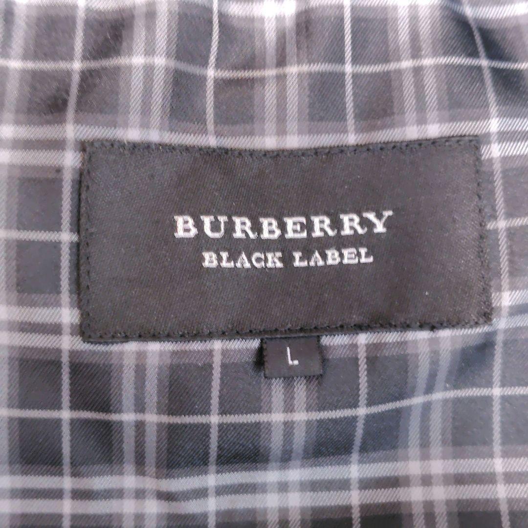 極美品 バーバリーブラックレーベル ウルトラライトダウン ノバチェック 4way