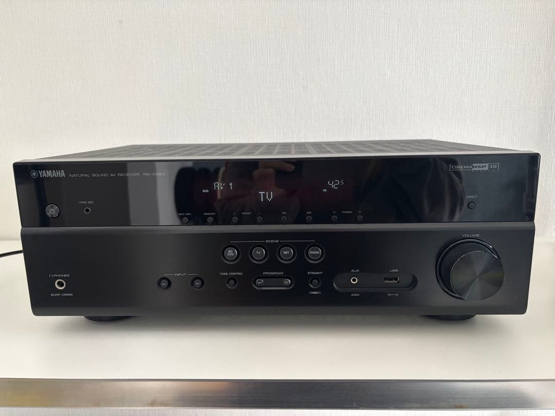 Yamaha RX-V583 AVアンプ ブラック