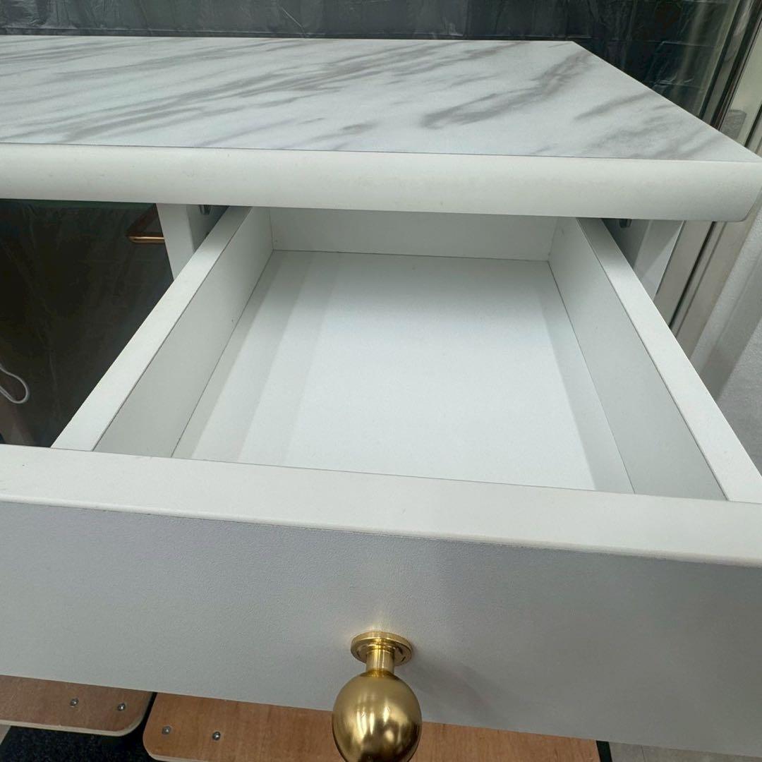 極美品　 フランフラン　エルドラド　コスメデスク