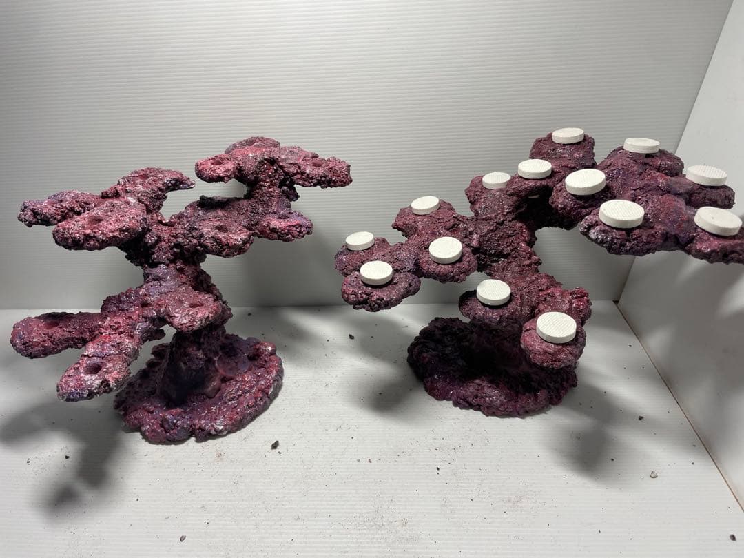 【送料無料】人工ライブロック　PHR32／14穴加工　アク抜き済み安心塗料使用