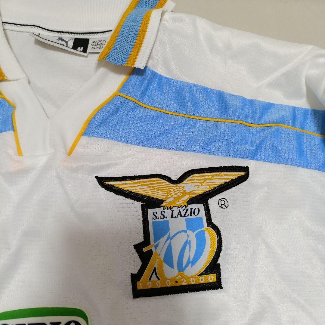 缶付き　ラツィオ 100周年 1999-2000 ホームユニフォーム 長袖　Ｍ