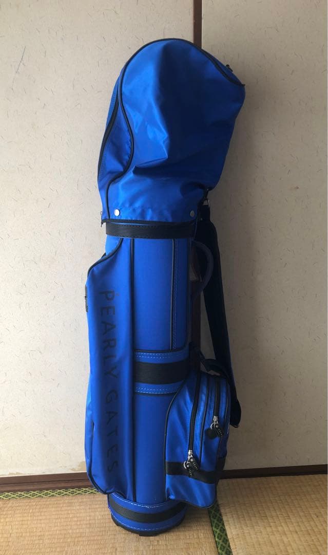 PEARLY GATES パーリーゲイツ　キャディバッグ　軽量　ブルー