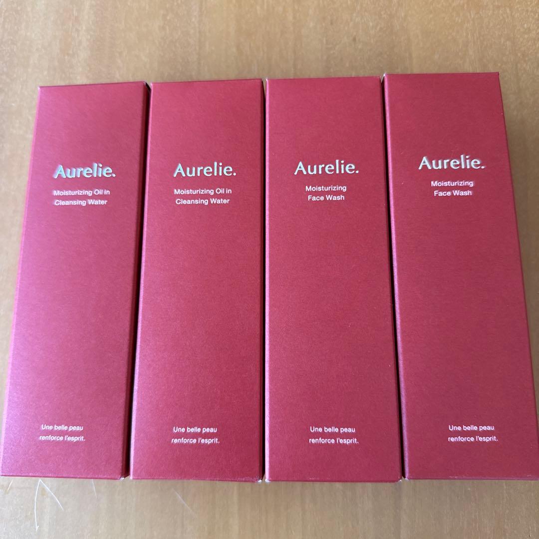 Aurelie オレリー新品未開封 クレンジング•洗顔料×2 泡立てネット付