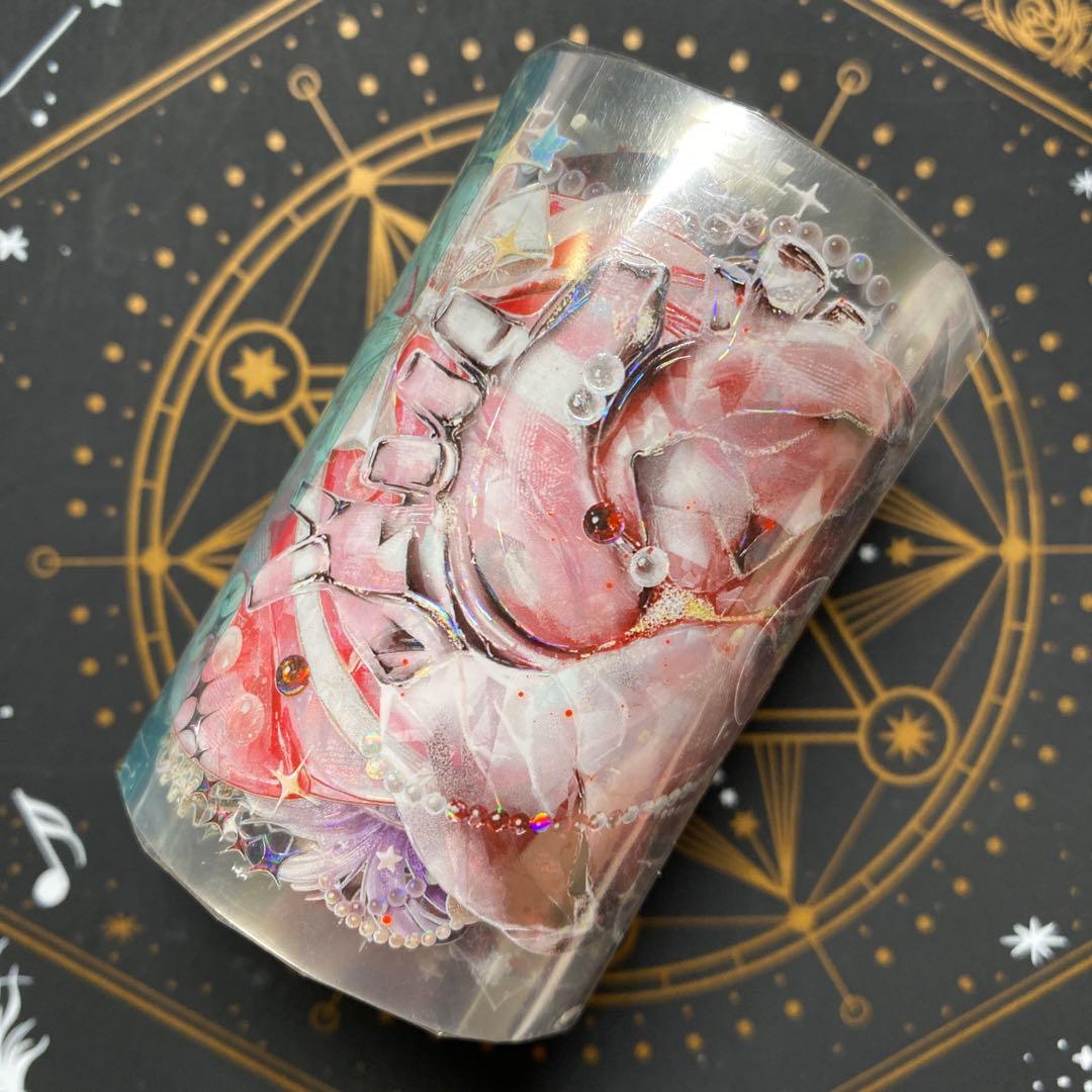 【9457】海外　マステ　3/5/巻　貝殻光マスキングテープ　心臓　装飾系