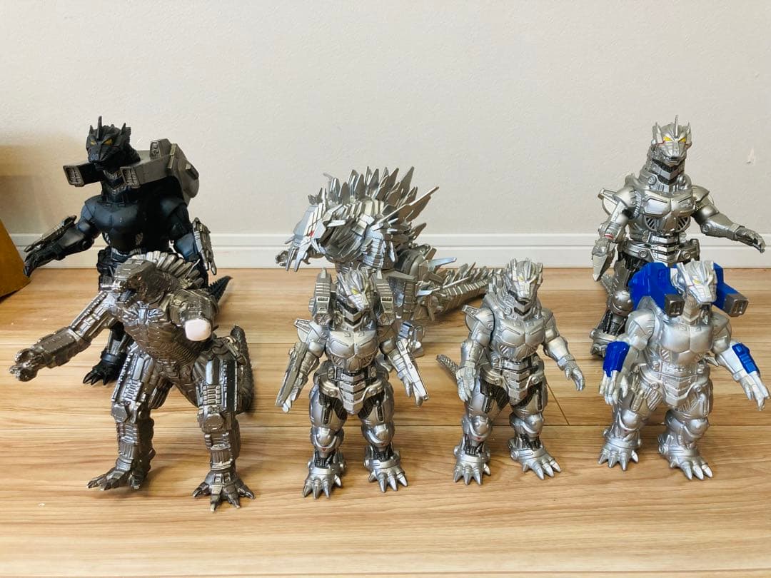 メカゴジラ　ソフビ　ムービーモンスター　まとめ売り　機龍　マスターディテール