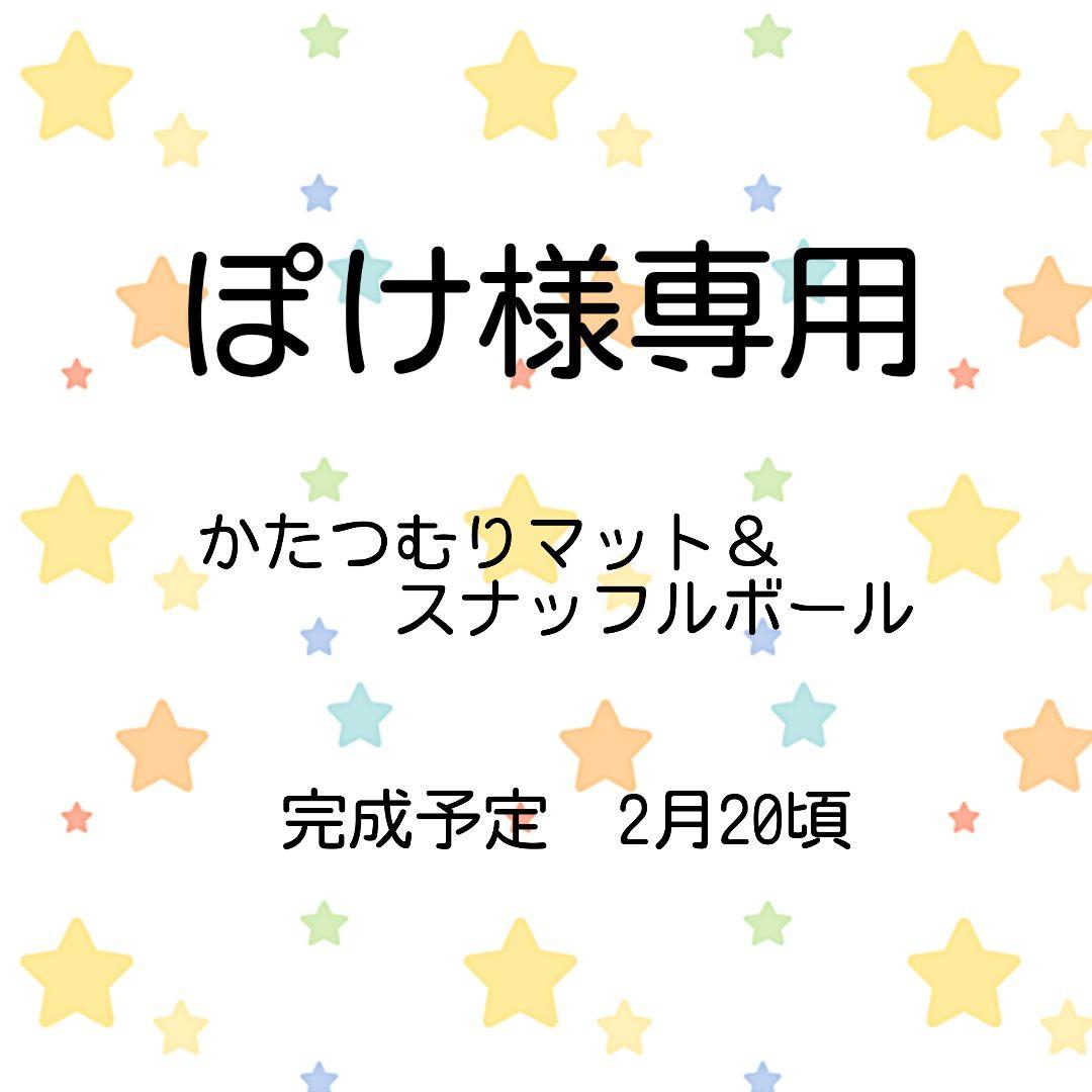 ぽけ⭐️ノーズワークマット かたつむり＆スナッフルボール