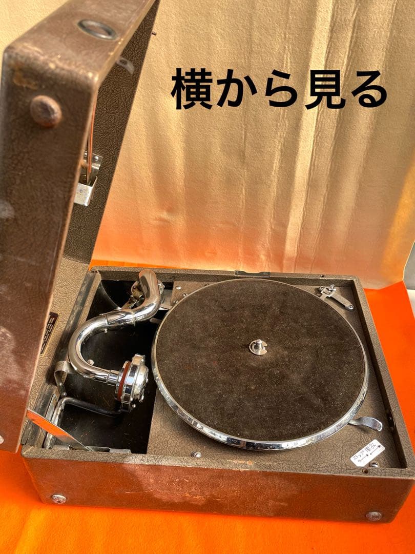 ポータブル蓄音機 　コロンビア204