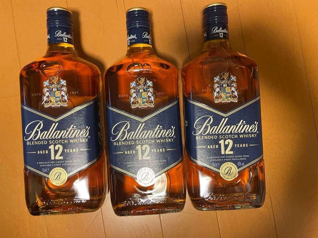 バランタイン Ballantine's 12年 700ml 3本セット