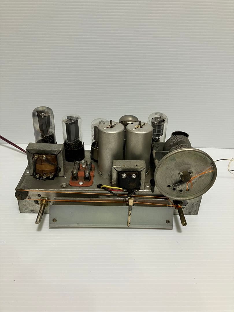 ナショナル GT真空管ラジオ 完動品　　　古い部品、不良部品交換済み