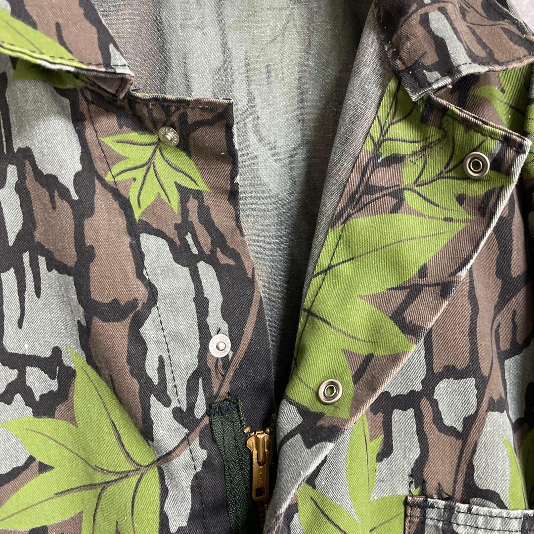 TREBARK 80〜90s USA製カモフラージュ　つなぎオールインワン2XL