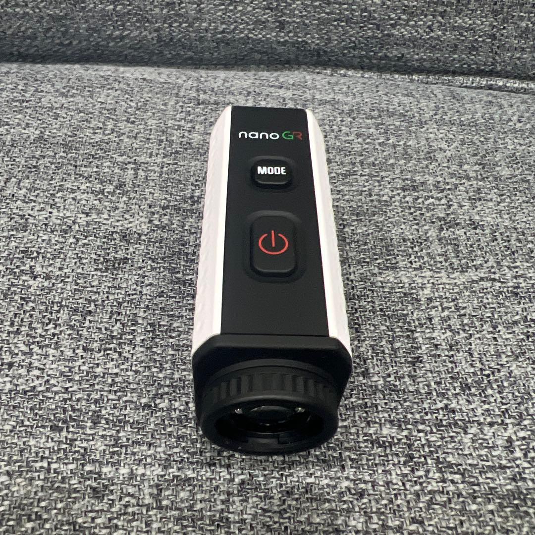 Shot Navi nano GR ゴルフ用距離計 ホワイト2025年モデル