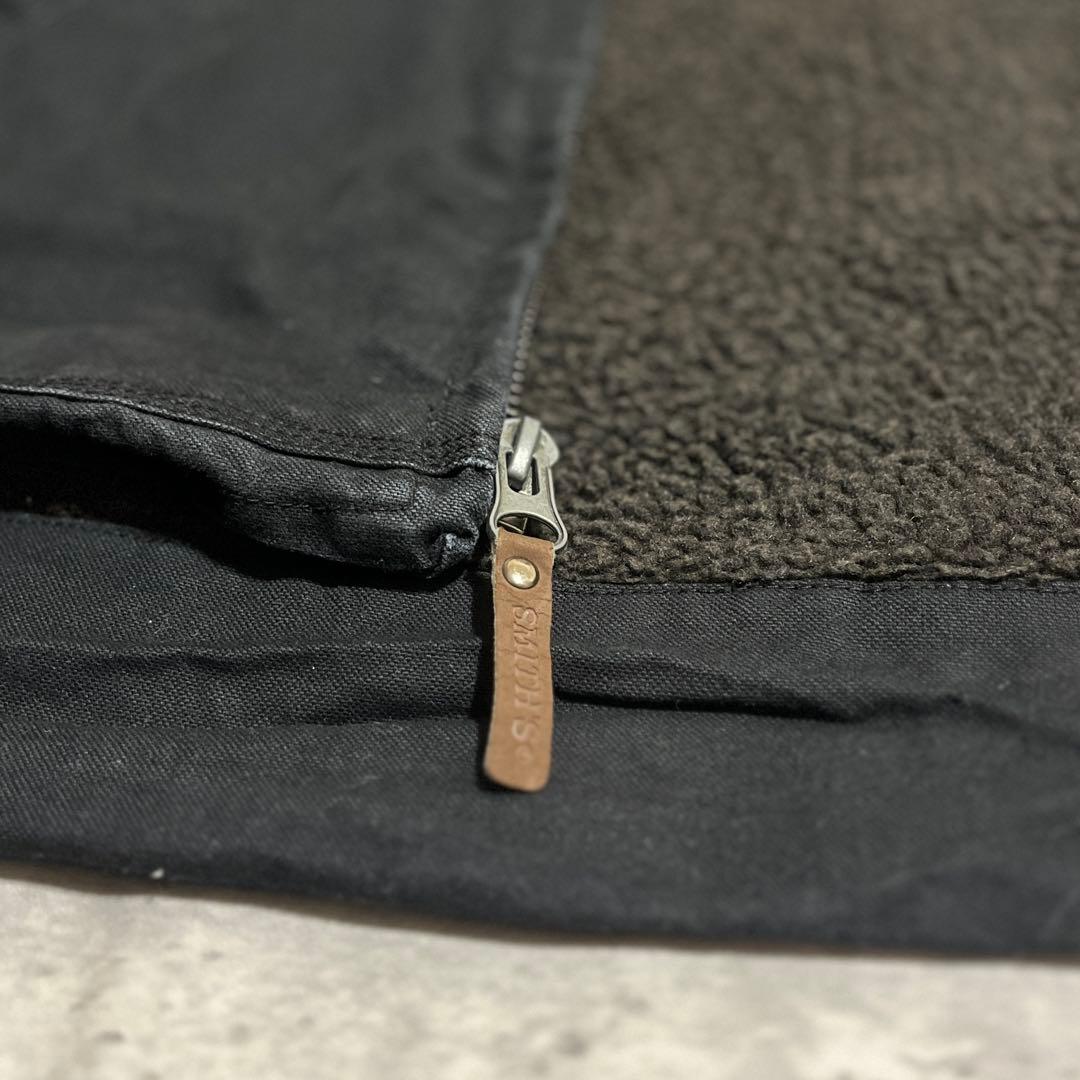 【美品】90s SMITH’S 裏ボア ダックベスト 黒 XXL