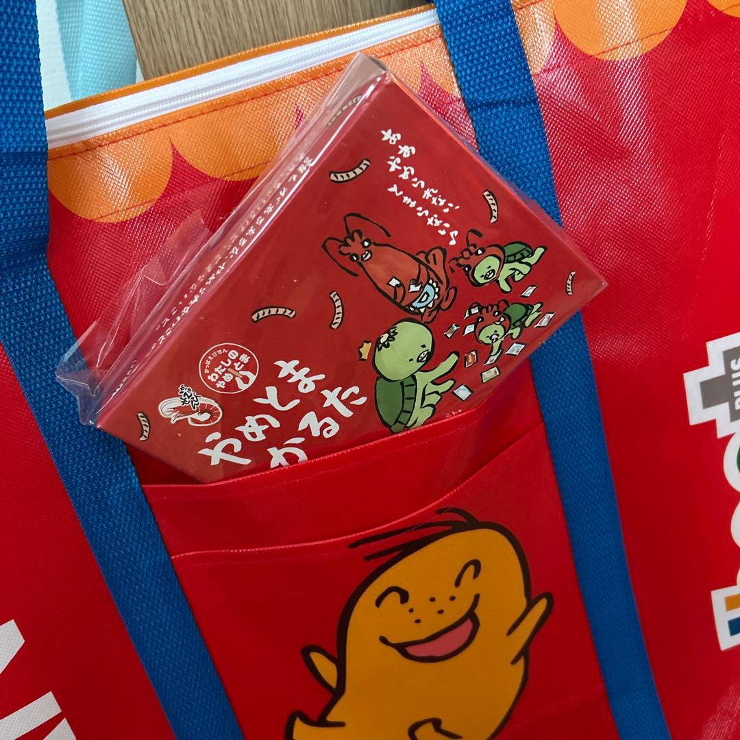 Calbee やめとまかるた＊お土産用大容量バッグ