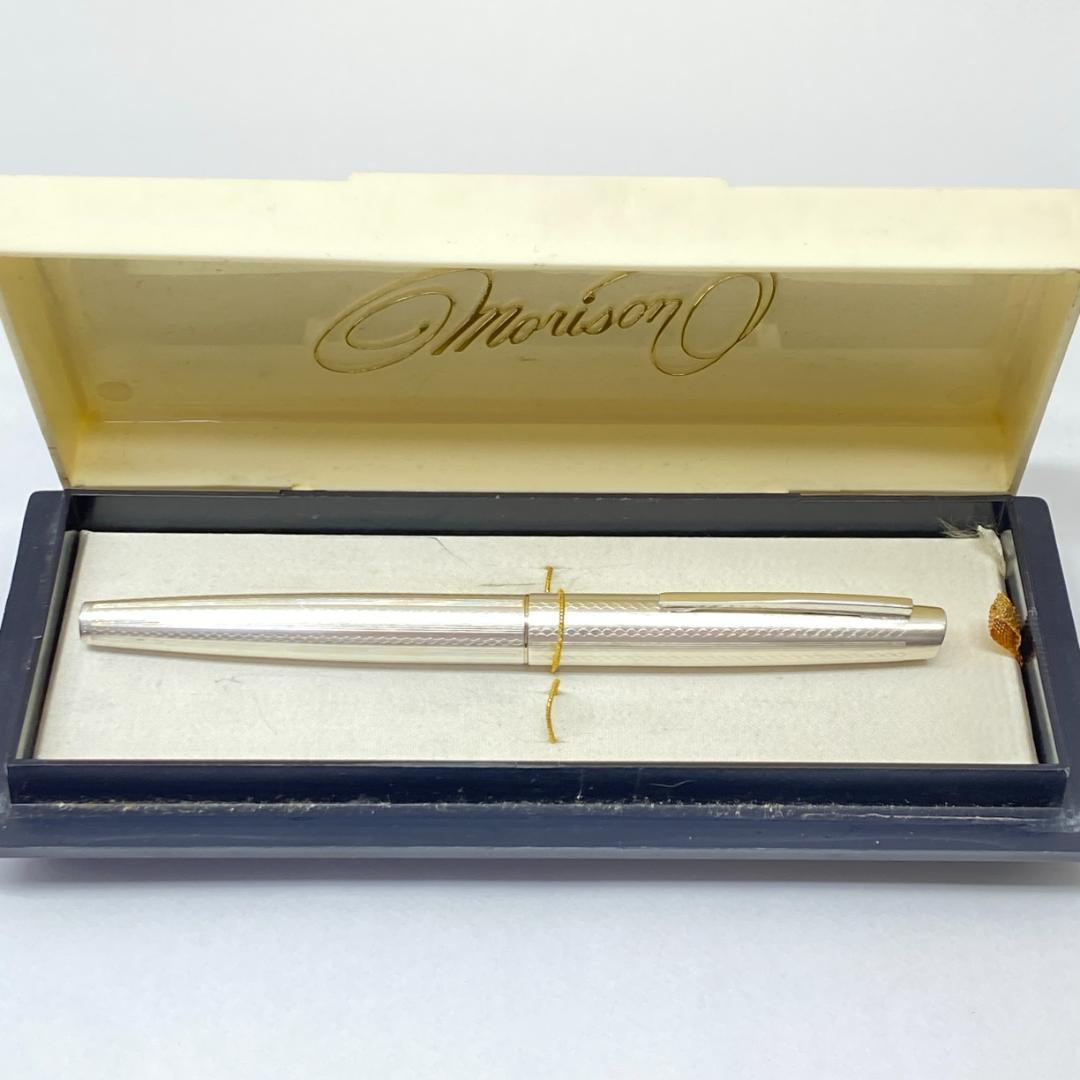 レア 純銀 18K モリソン 万年筆 Morison SILVER
