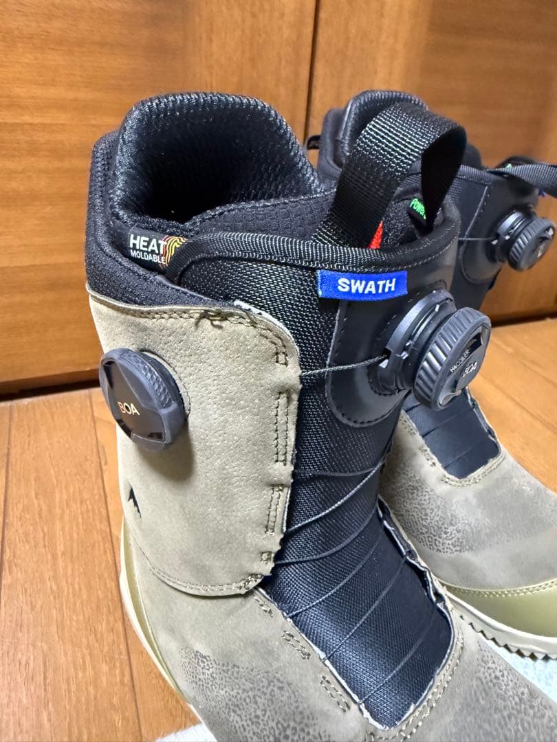 Burton SWATH スノーボードブーツ ダブルBOA 美品