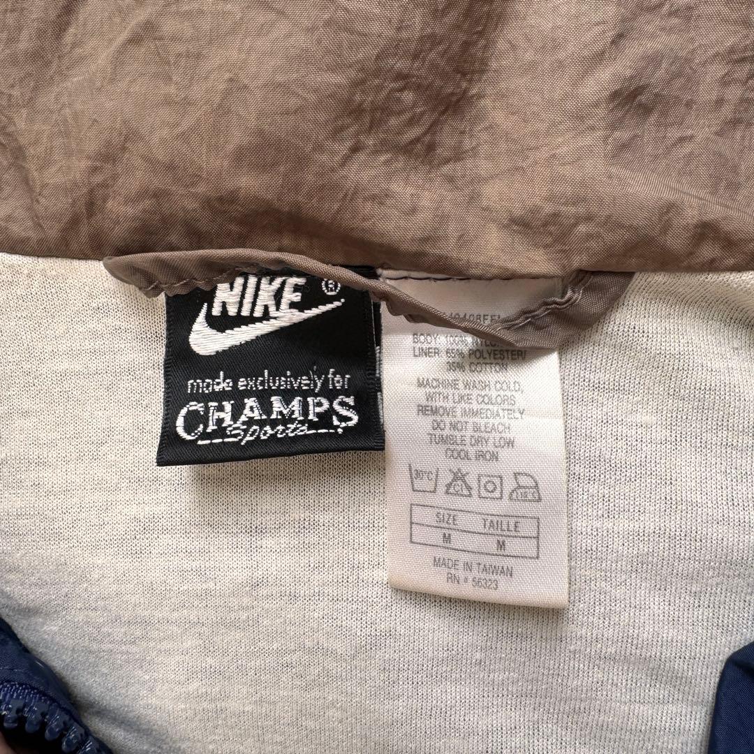 K*E様 NIKE AIR 90s 刺繍ロゴ ナイロンジャケット L