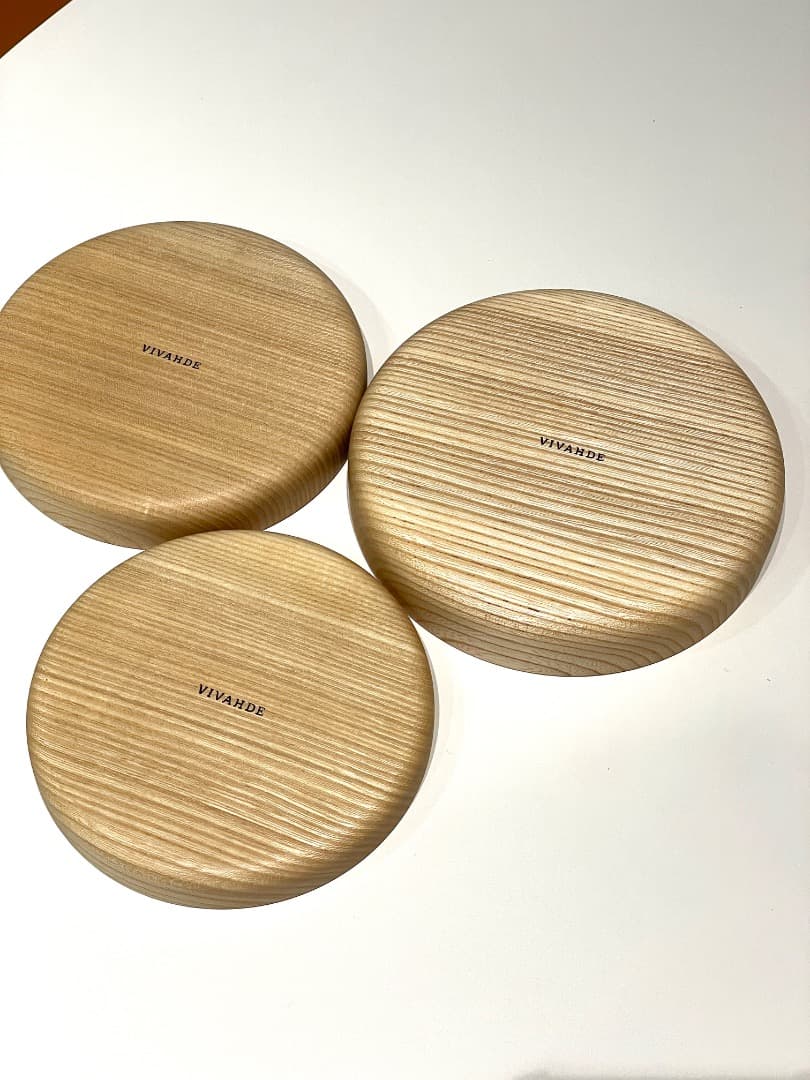 美品】VIVAHDE 山のうつわ DISH　ナチュラルB