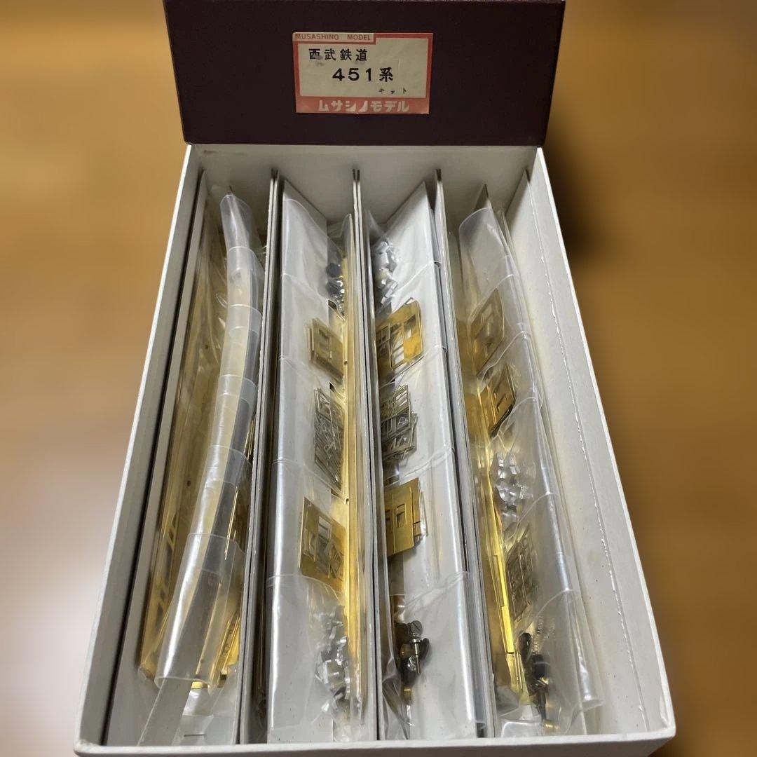 ムサシノモデル　HOゲージ 451系 鉄道模型　４両