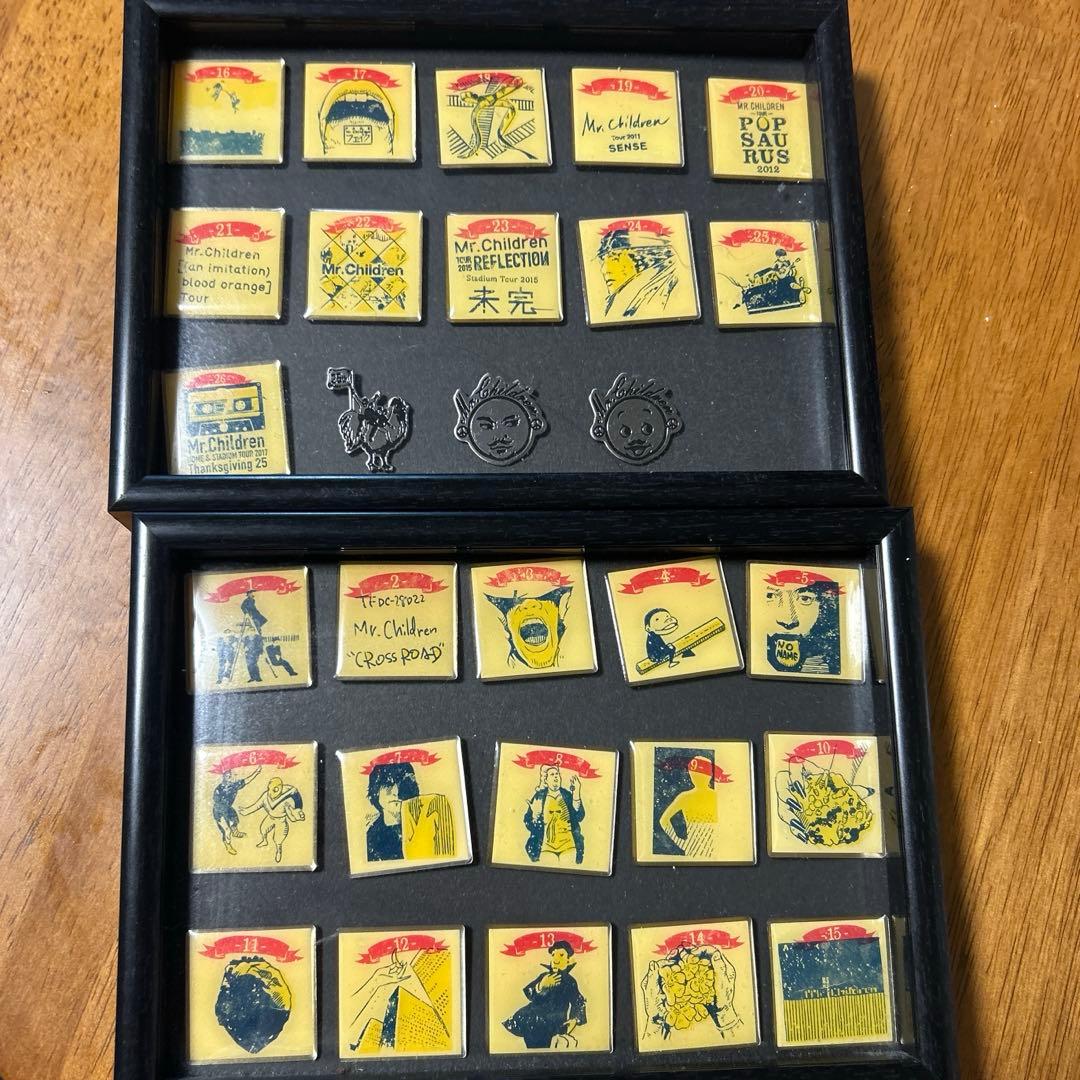 ミスチル、Mr.Children、ピンバッジ全種類セット