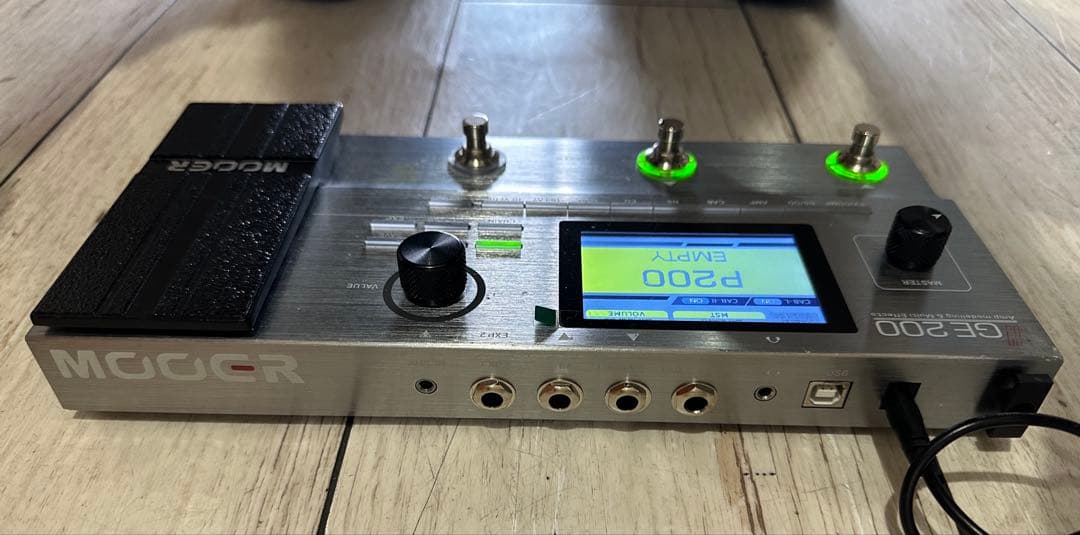 【数回利用】MOOER GE200 ギターエフェクター