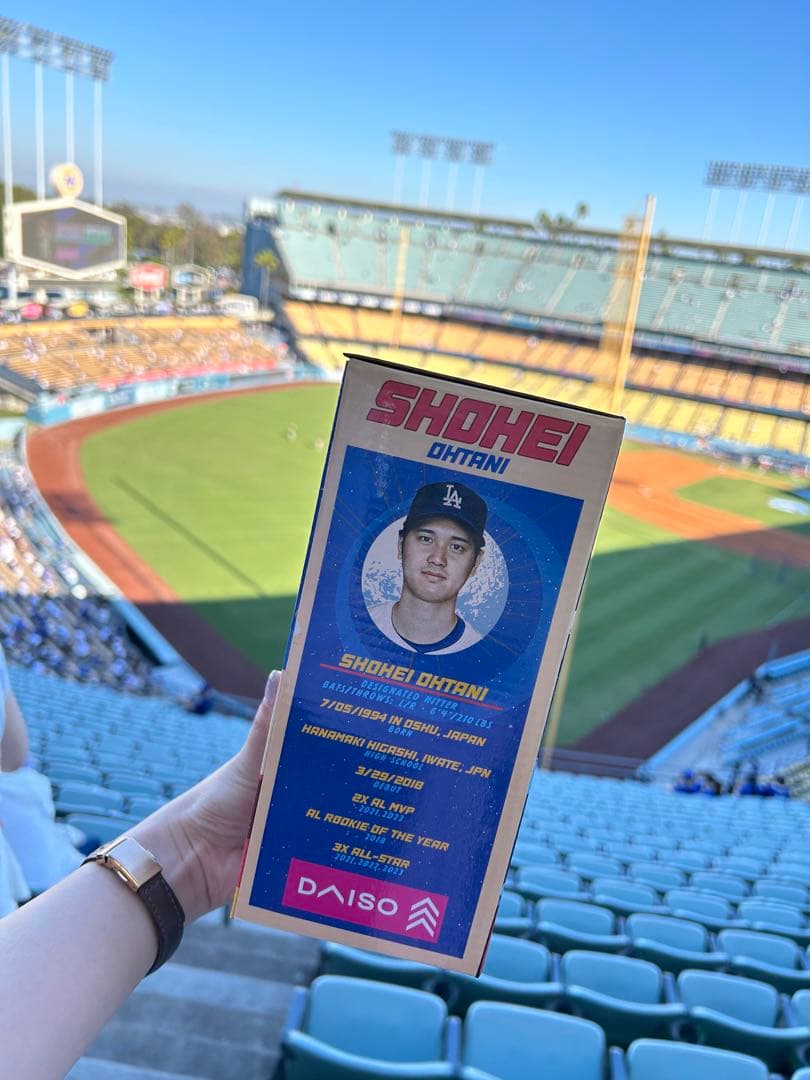 【非売品】2024.8.28 ドジャーズ 大谷翔平 フィギュアwith デコピン