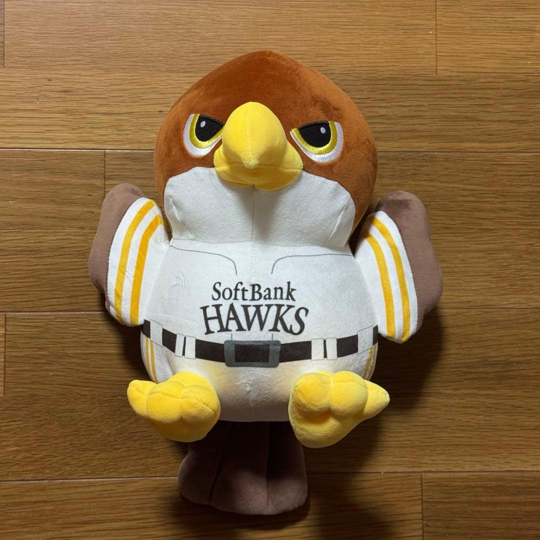 SoftBank HAWKS ソフトバンクホークスぬいぐるみ 鷹　くじ　3等