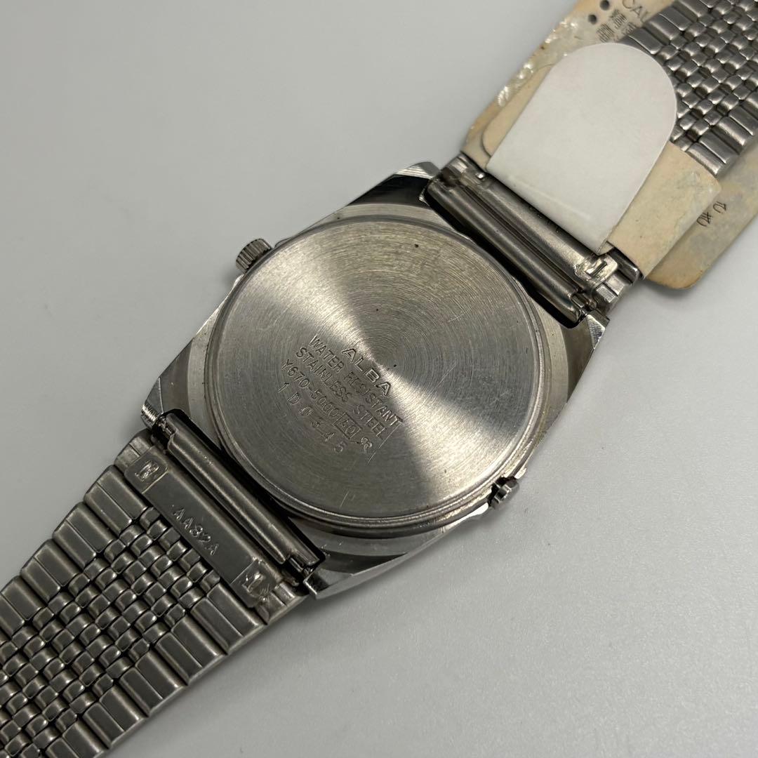 デッドストック品 SEIKO セイコー アルバ クォーツ腕時計 電池交換済