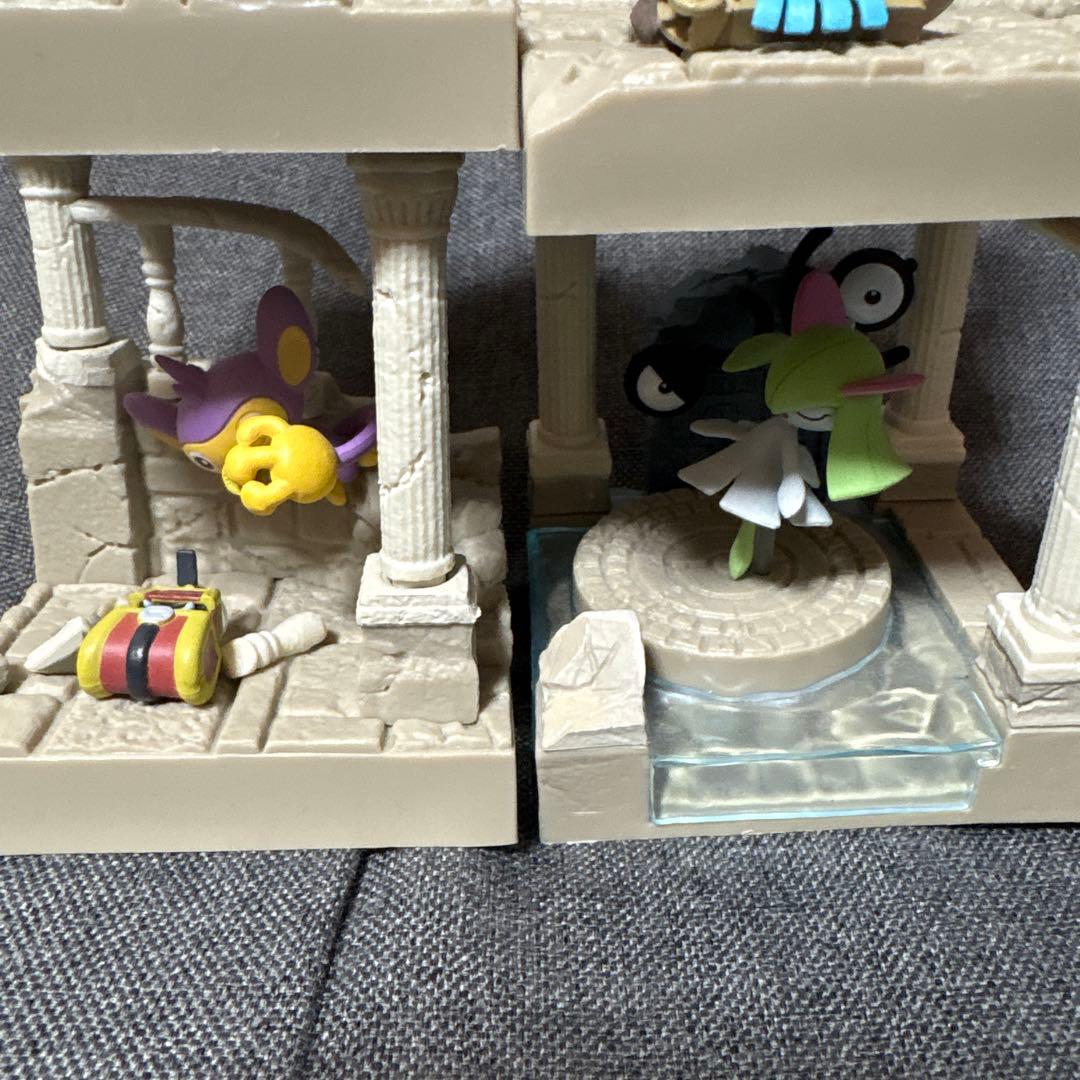 ポケモン ジオラマコレクション 古城の遺跡 コンプリートセット
