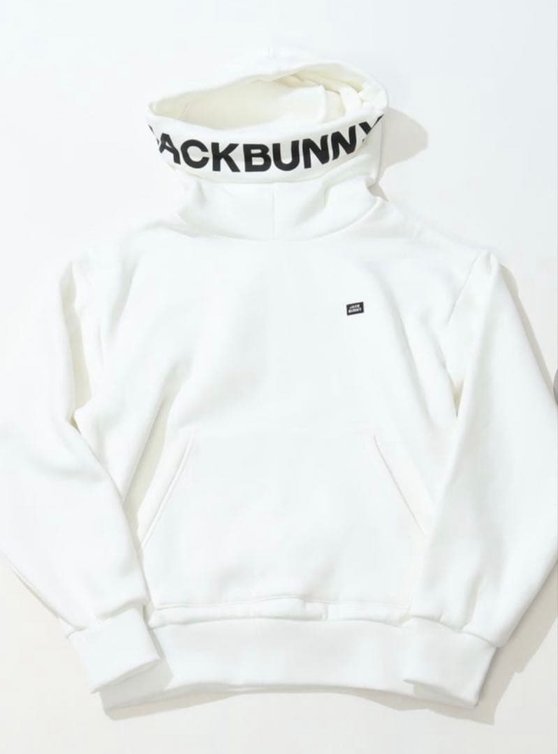 JACKBUNNY 裏起毛ハイネックパーカー