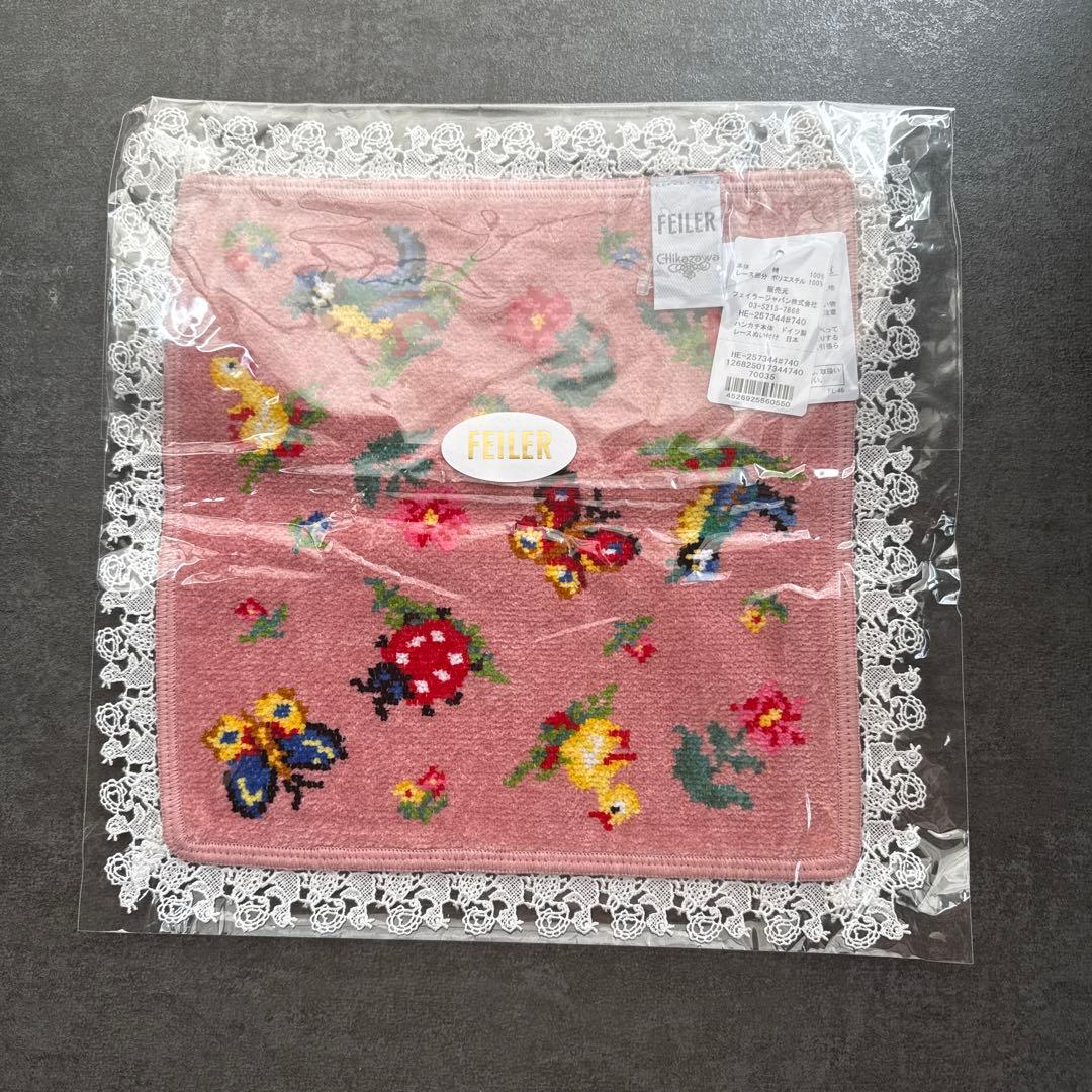 フェイラー　近沢レース　ハンカチ　ポーチ　セット