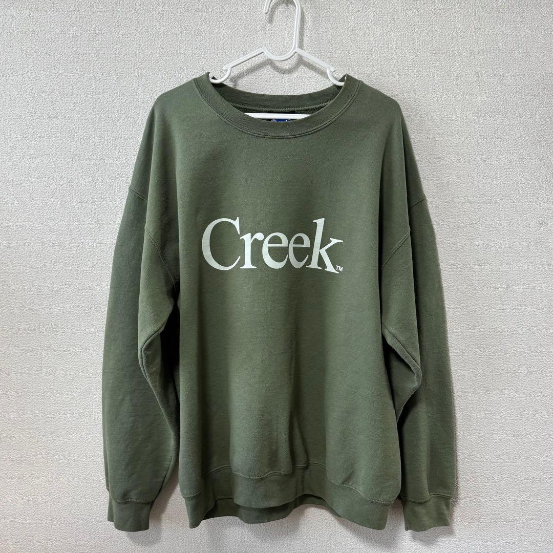 Creek Angler's Device スウェット オリーブ　Lサイズ