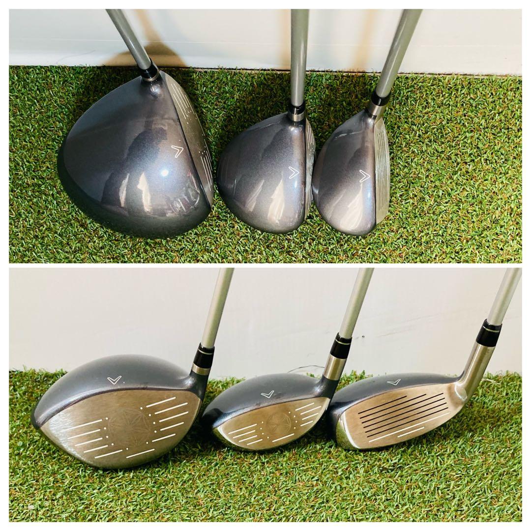初心者 Callaway SOLAIRE 現行モデル レディース ゴルフセット