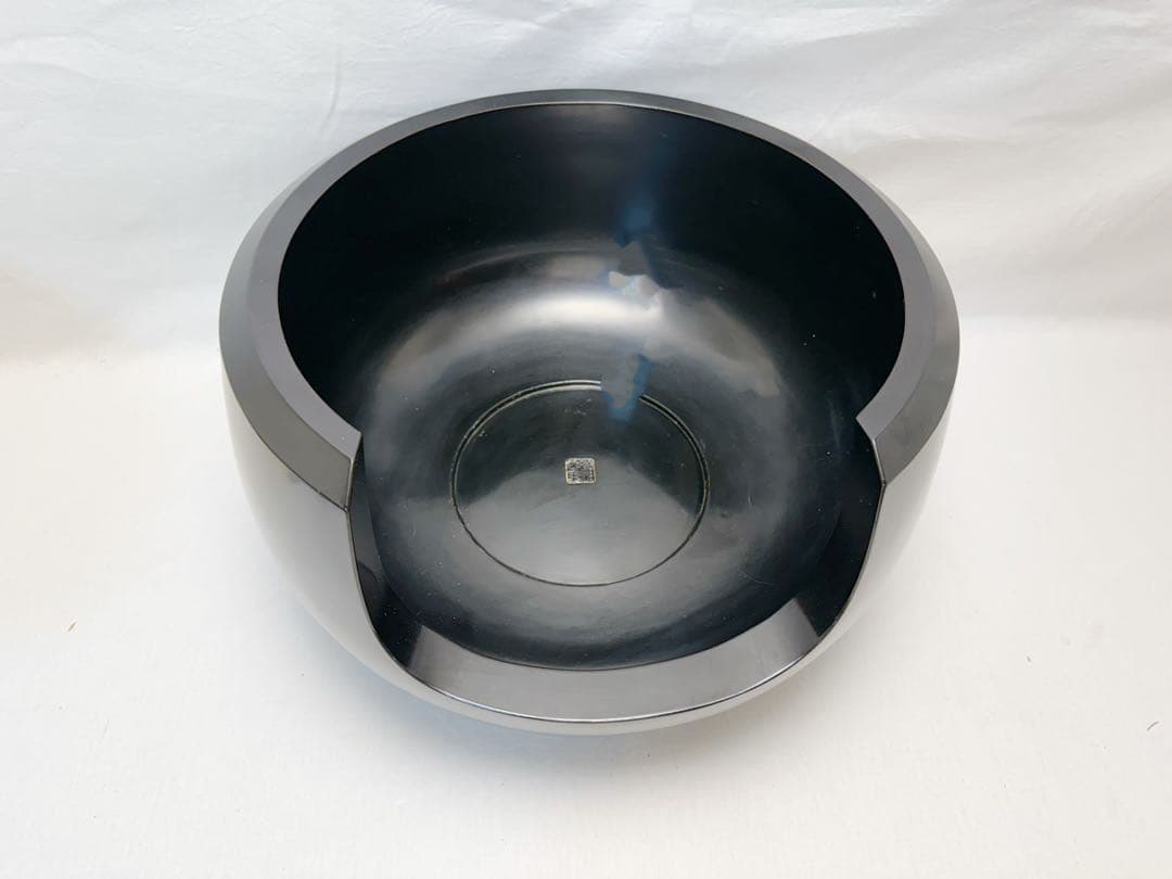 未使用 茶道具 黒真塗 面取道安風炉 土風炉 前瓦 敷板 紙釜敷 陶印