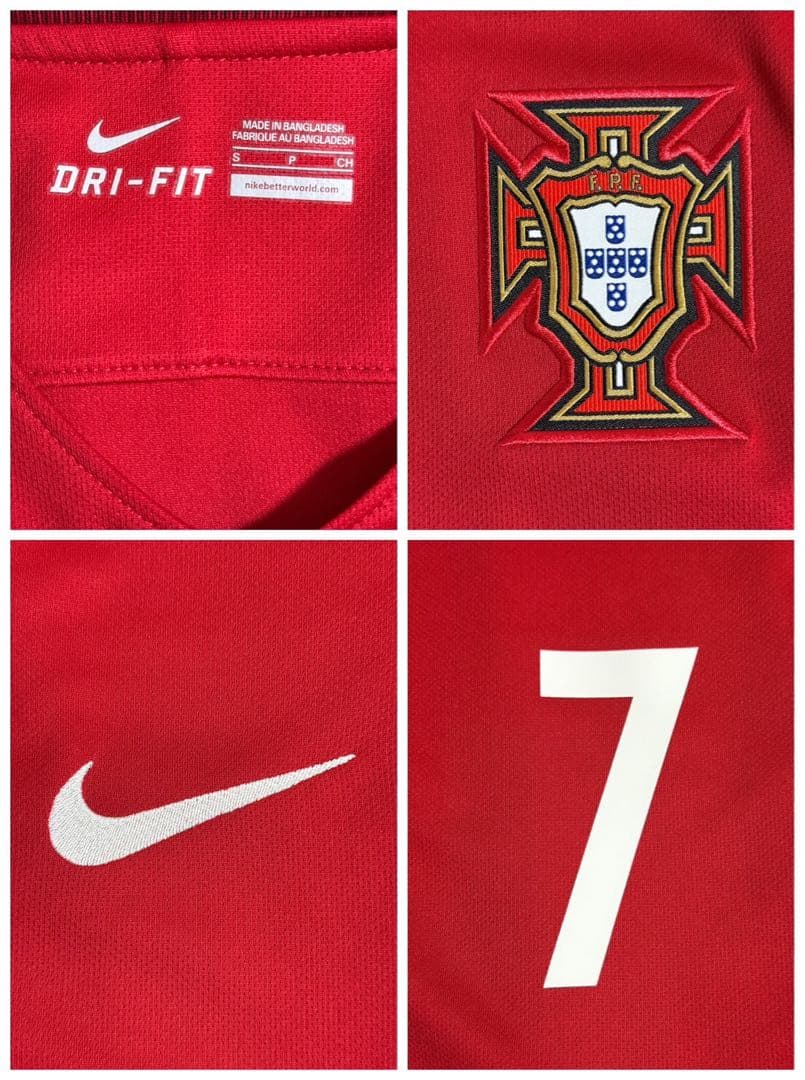 『正規品』ポルトガル代表 2016 クリスティアーノ・ロナウド ユニフォーム