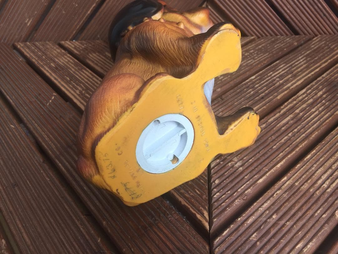 マ*ク様 【70's マックトラック 貯金箱】ビンテージ ブルドッグ