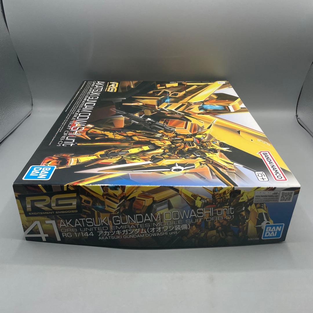 未組立 1/144 RG ORB-01 アカツキガンダム オオワシ装備