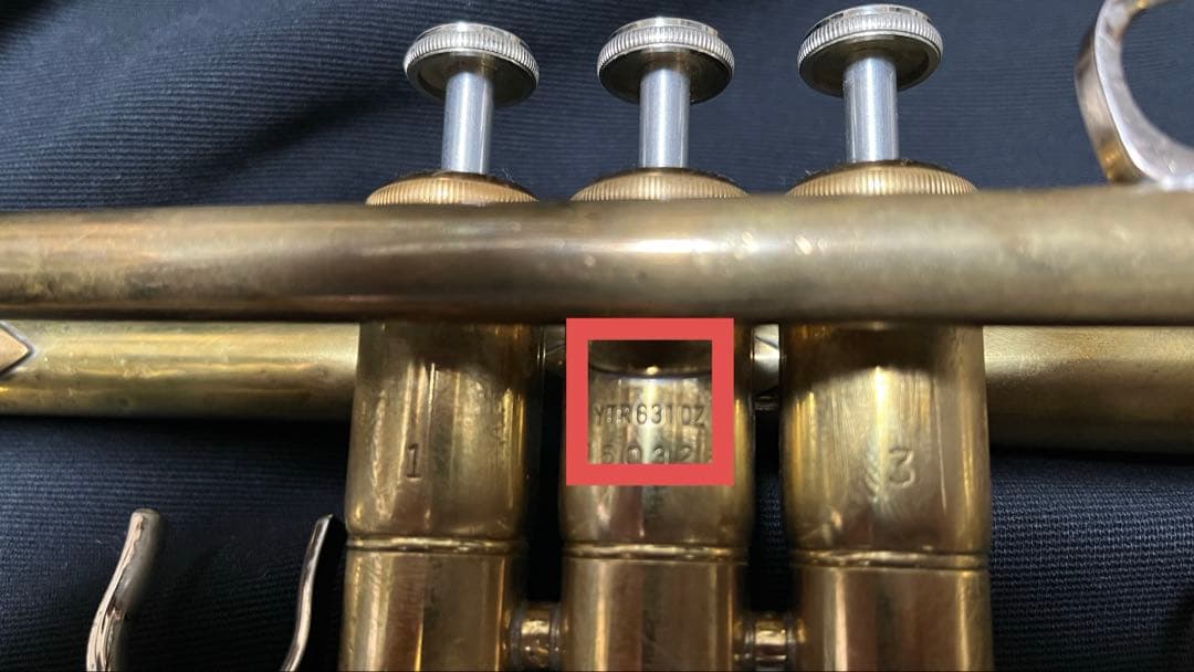 中古　トランペット　ヤマハ　YAMAHA YTR-6310Z ノーラッカー